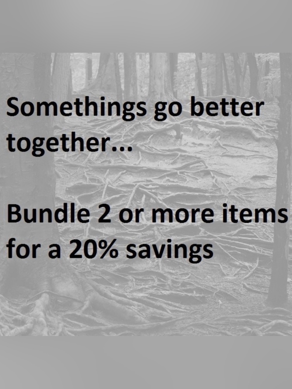 Bundle and Save - No reasonable offer refused